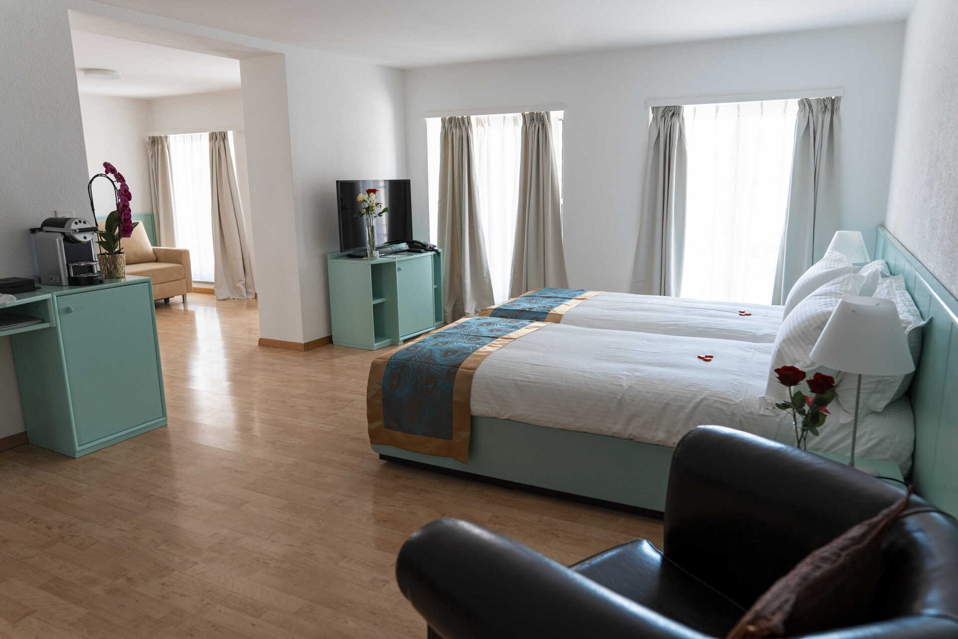 Zimmer Suite mit Wohnzimmer