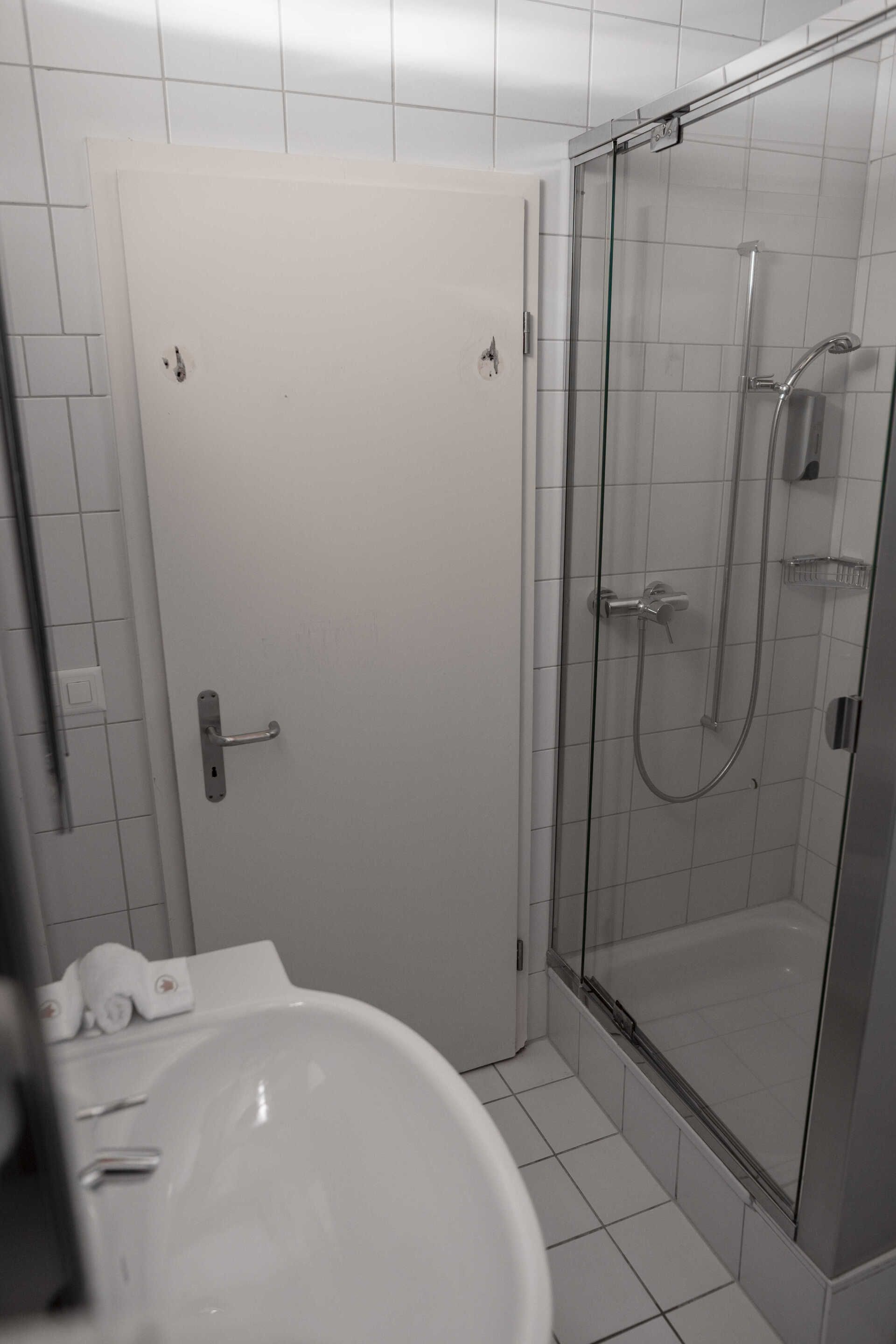 Studio zu vermieten Swiss Hotel la Couronne - Badezimmer