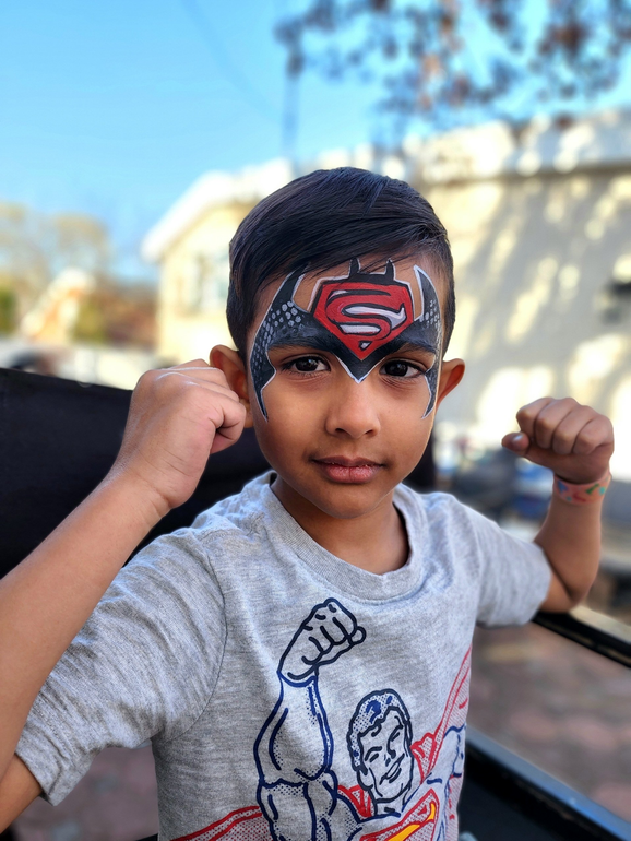 kids parties Montreal, kids face paining, Montreal face painting