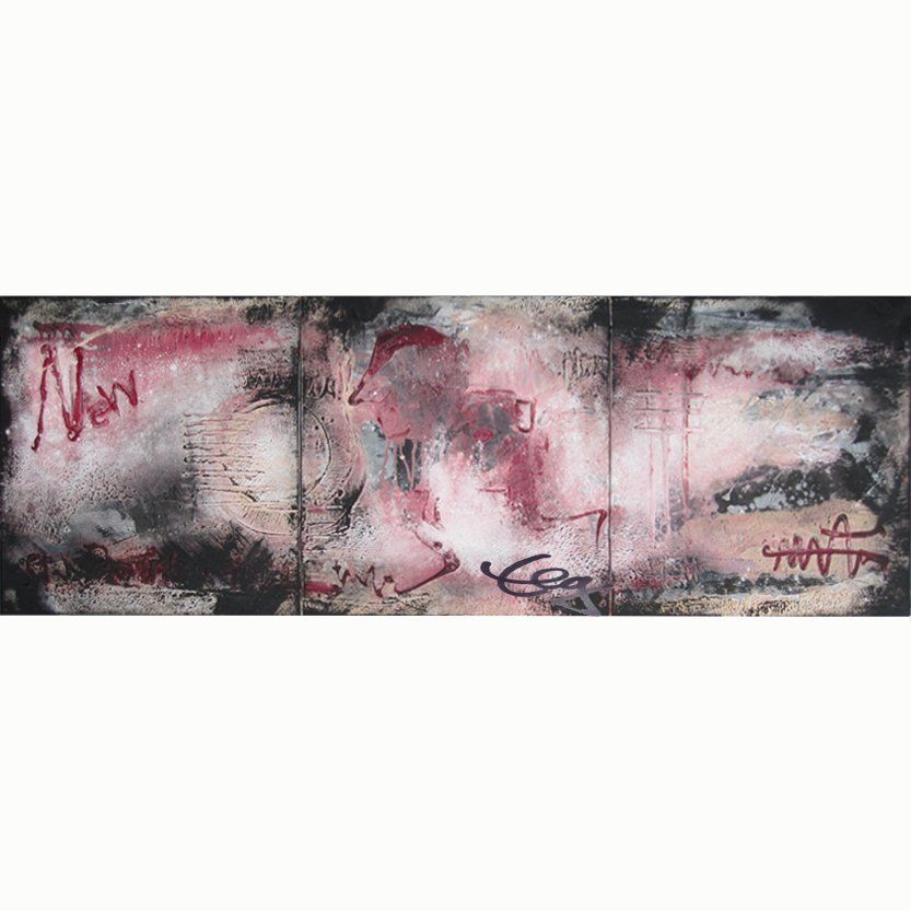 Gemälde, Triptychon, New Orleans, Mittelamerika, Jazz, Mixedmedia, Acryl auf Leinwand, Bild, moderne Kunst, contemporary Art,
