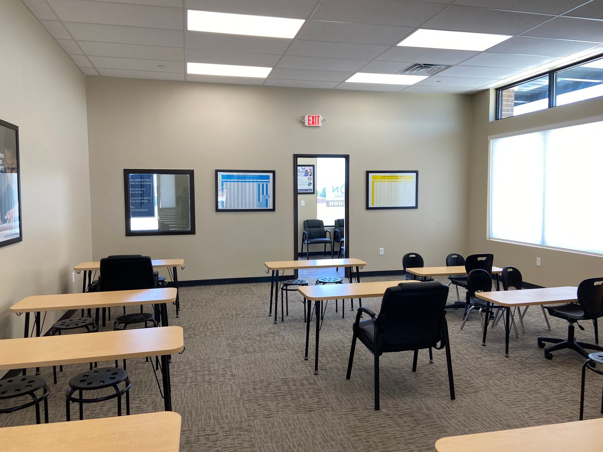 Commercial construction for educational facilities in Frisco TX by NorthStar Commercial Interiors