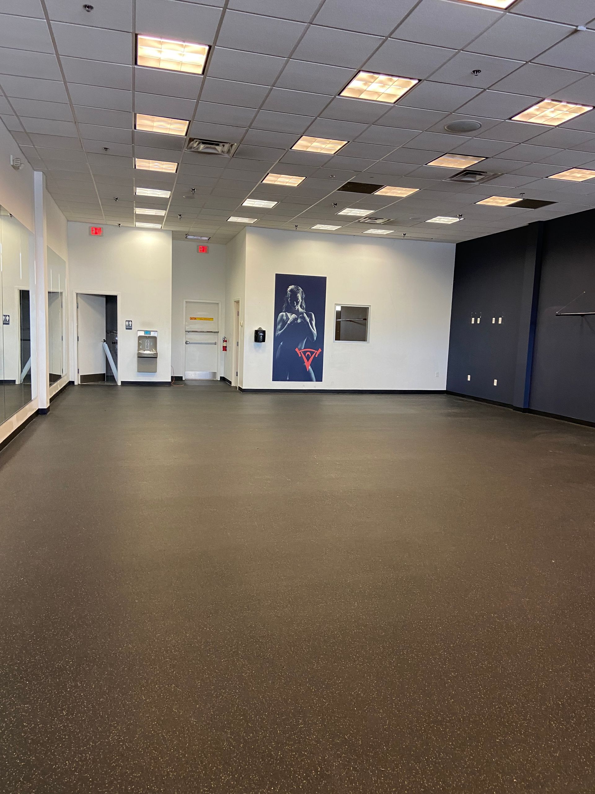 Commercial construction for gyms and fitness centers in Frisco TX by NorthStar Commercial Interiors