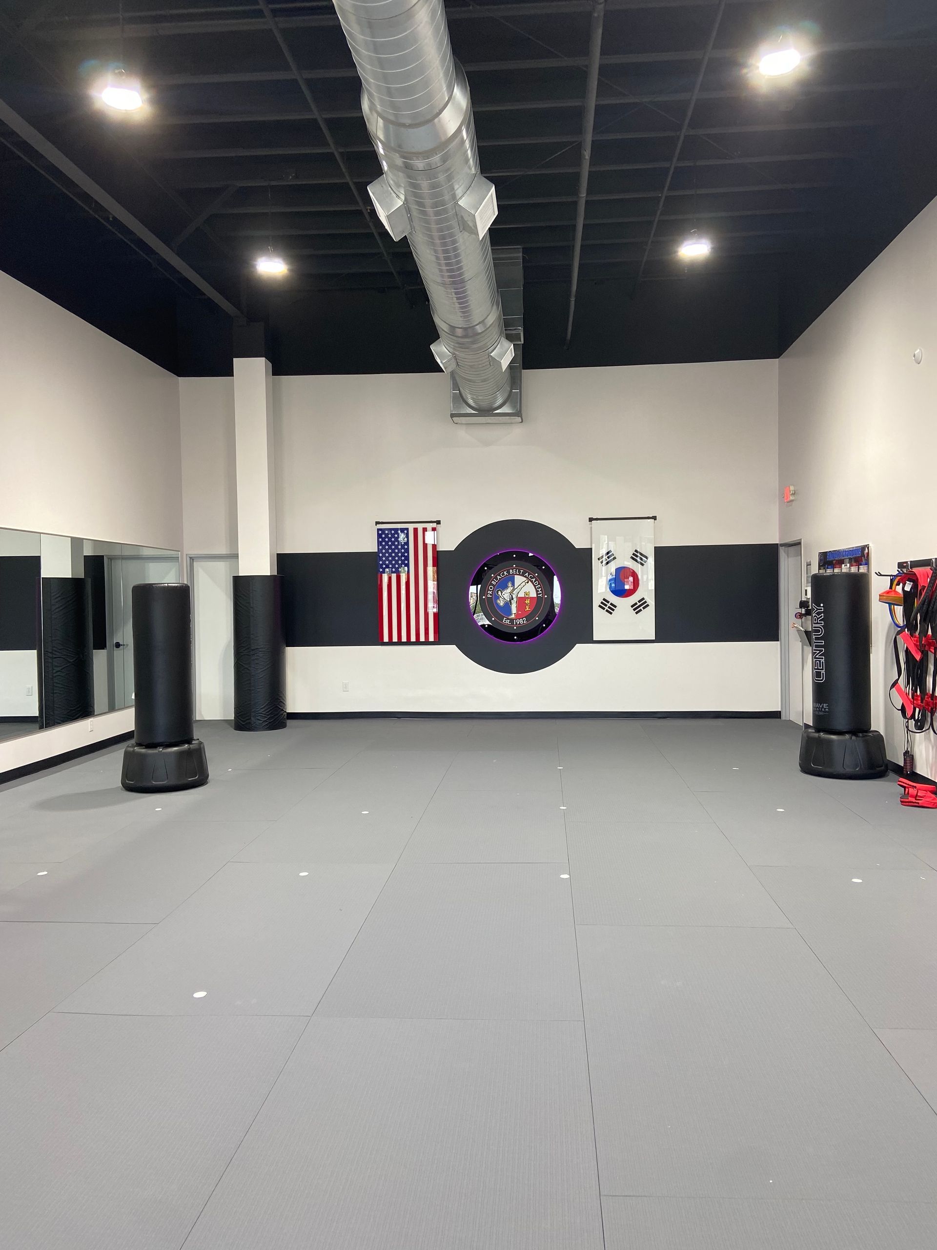 Commercial construction for martial arts studios in Frisco TX by NorthStar Commercial Interiors