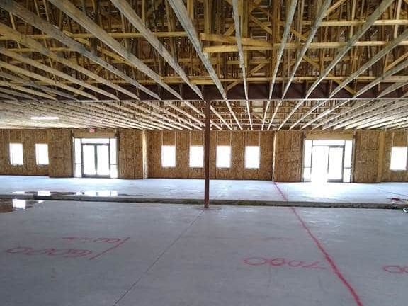 Commercial shell space finish-outs in Melissa, TX by professional contractors