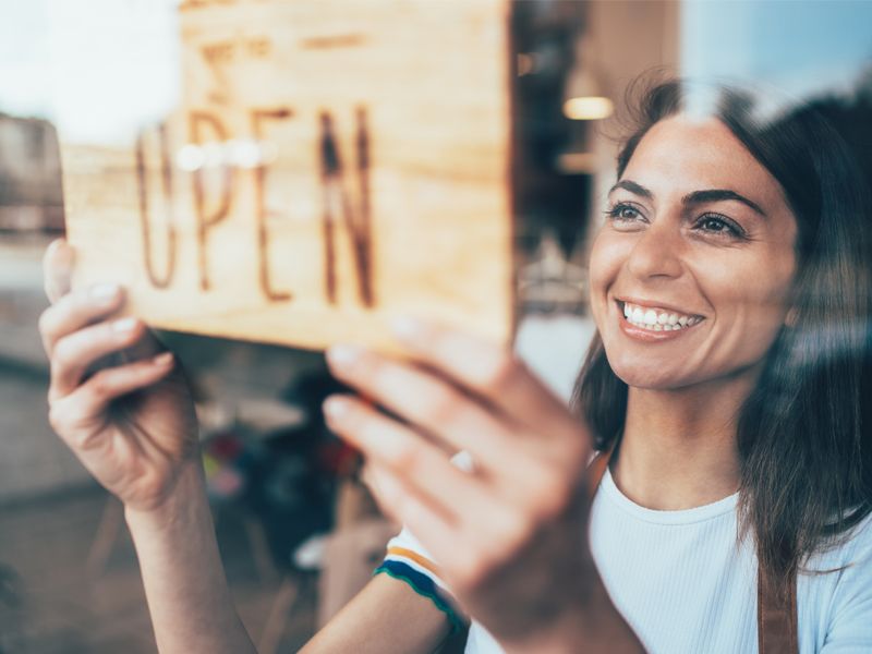 Open for Business