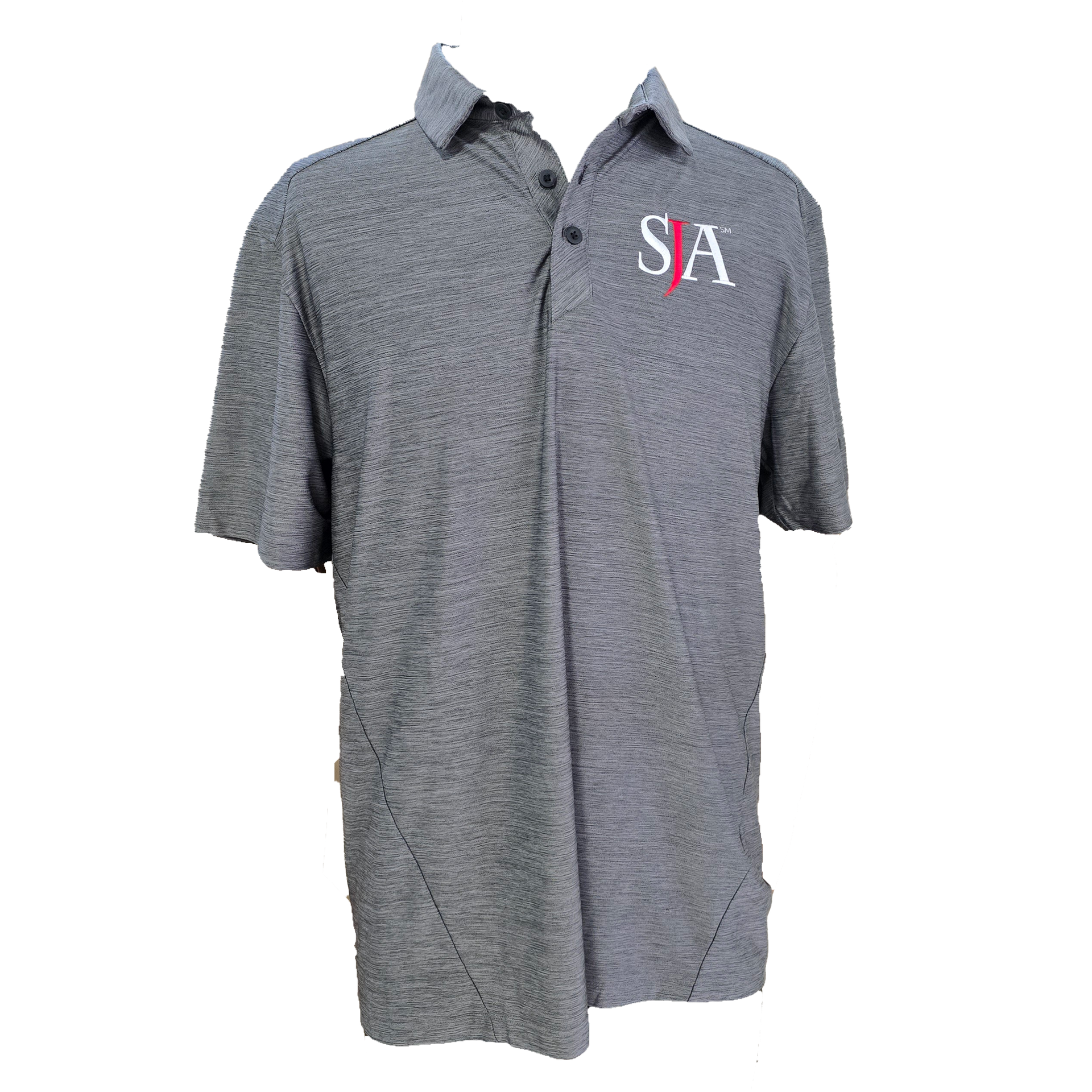 Mens Golf Grey Polo Shirt