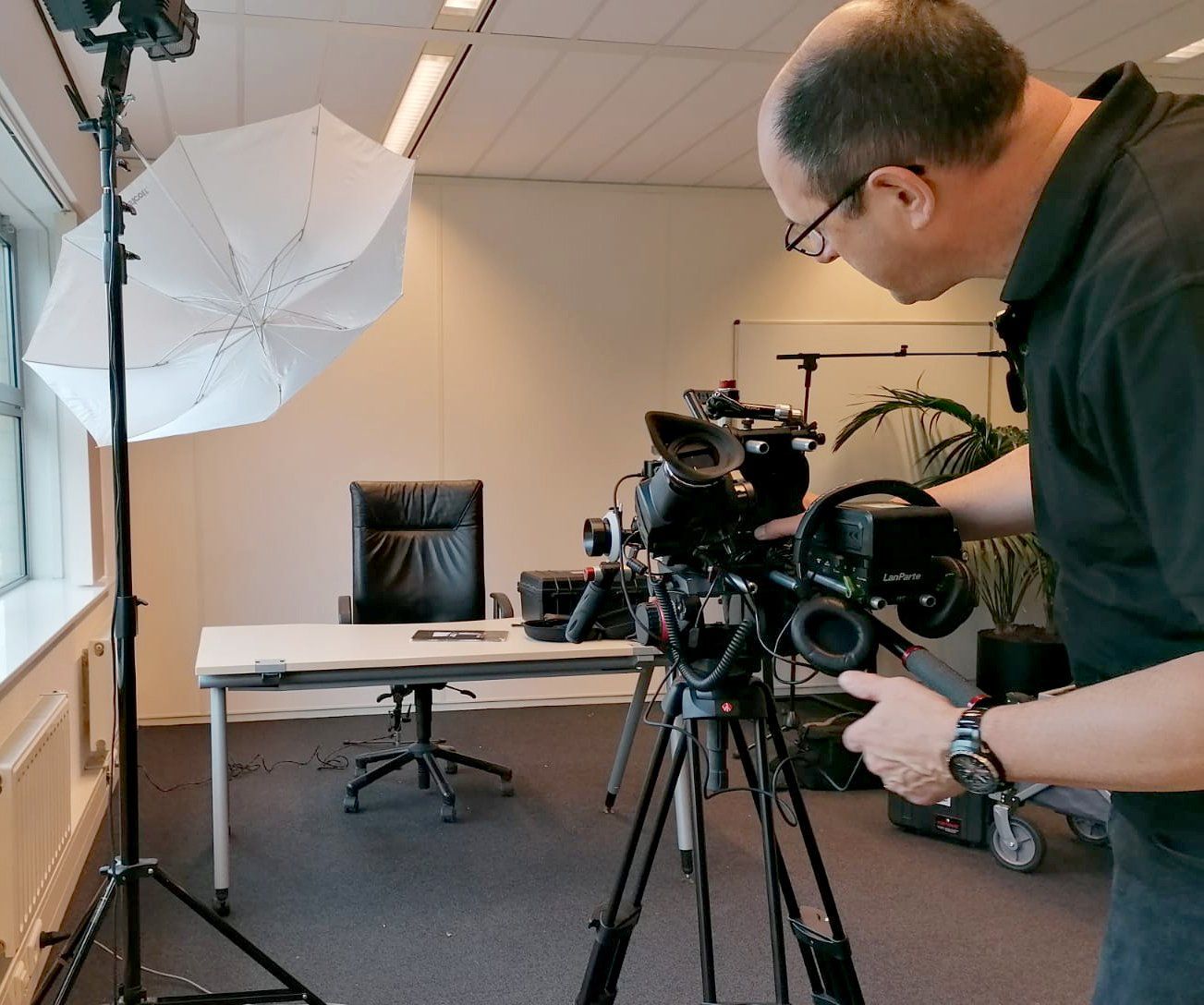 behind the scenes