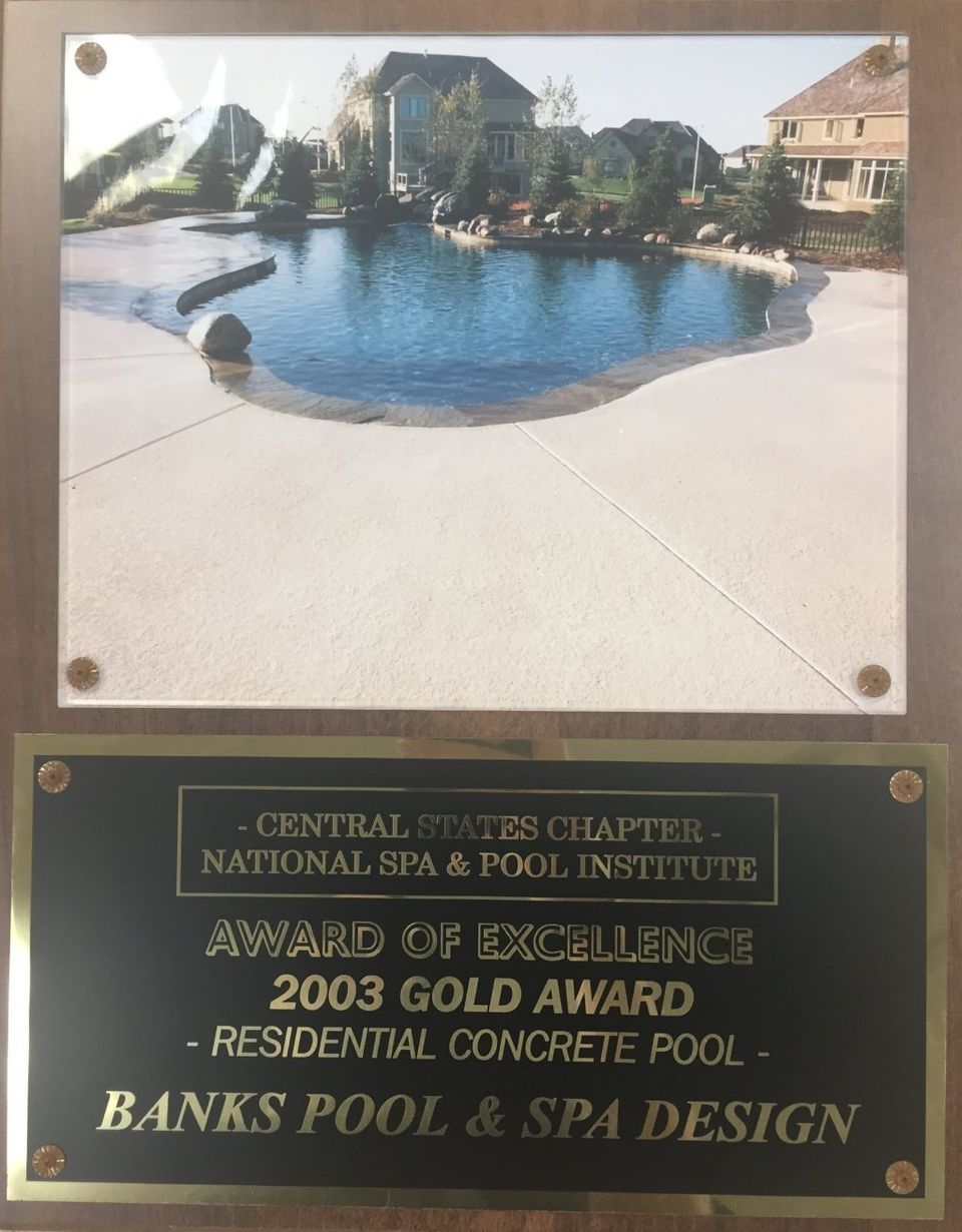 2003 Gold Award — Stilwell, KS — Banks Blue Valley Pool