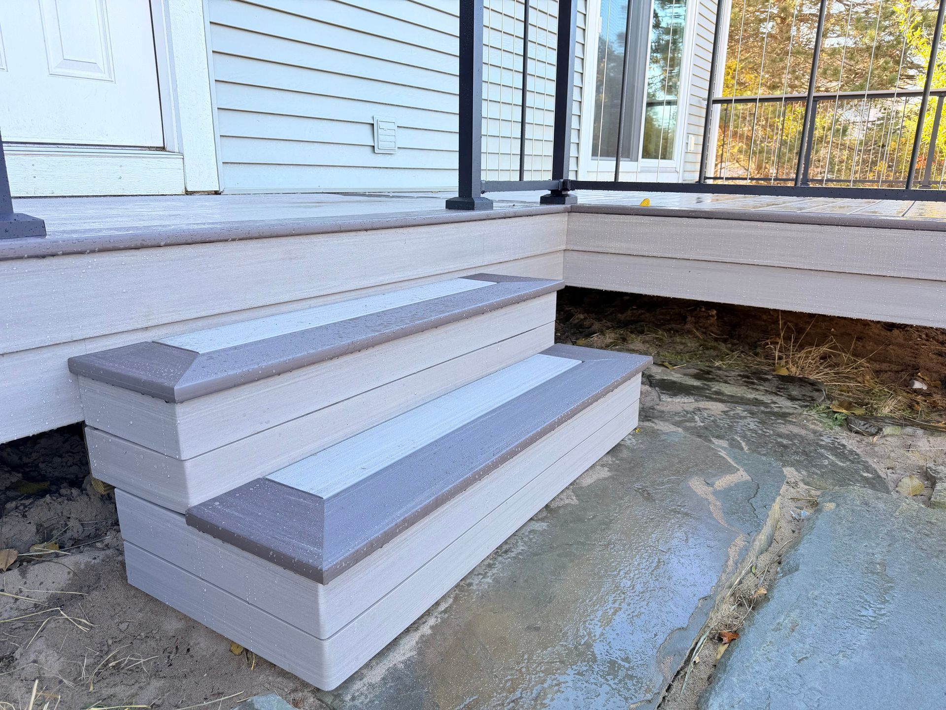 TimberTech PVC Decking Stairs