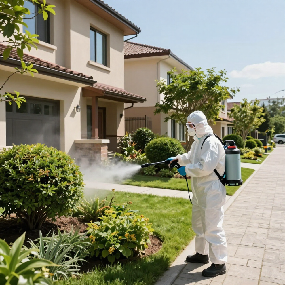 FUMIGACIONES LICAD en acción en un entorno urbano moderno