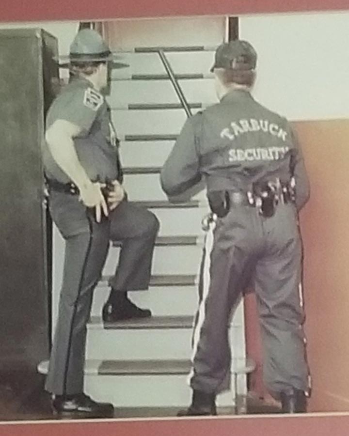 two security guards