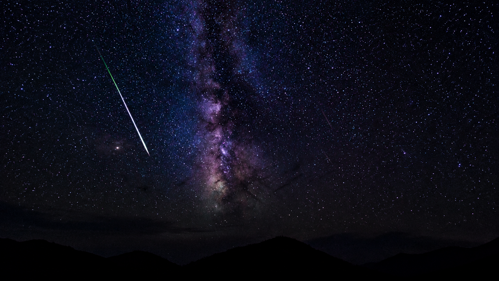 Meteor shower in Al Quaa Abu Dhabi the darkest spot in the UAE