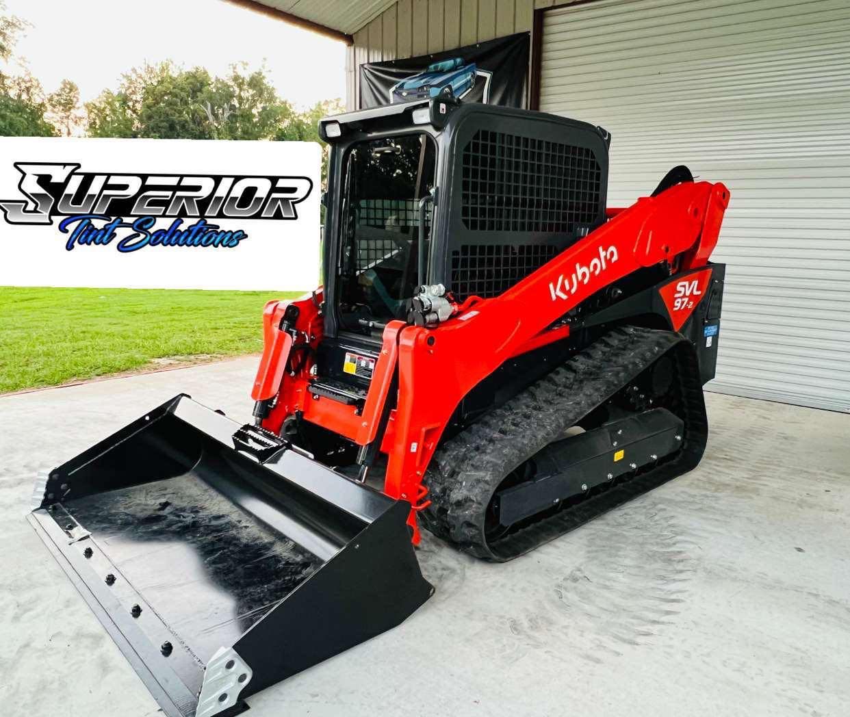 Heavy equipment glass tint in Marksville, LA