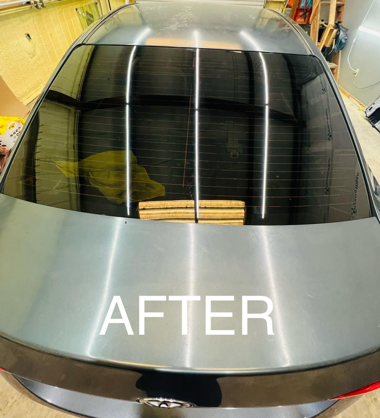 After car window tinting in Marksville, LA