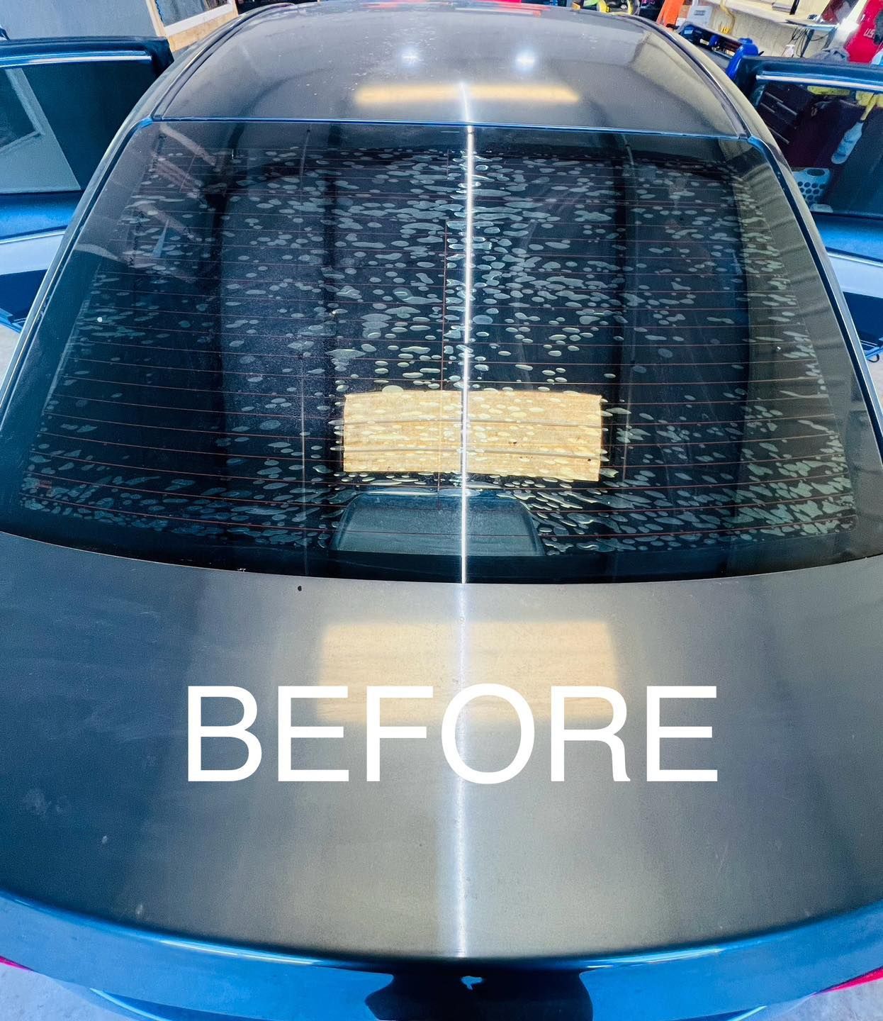 Before car window tinting in Marksville, LA