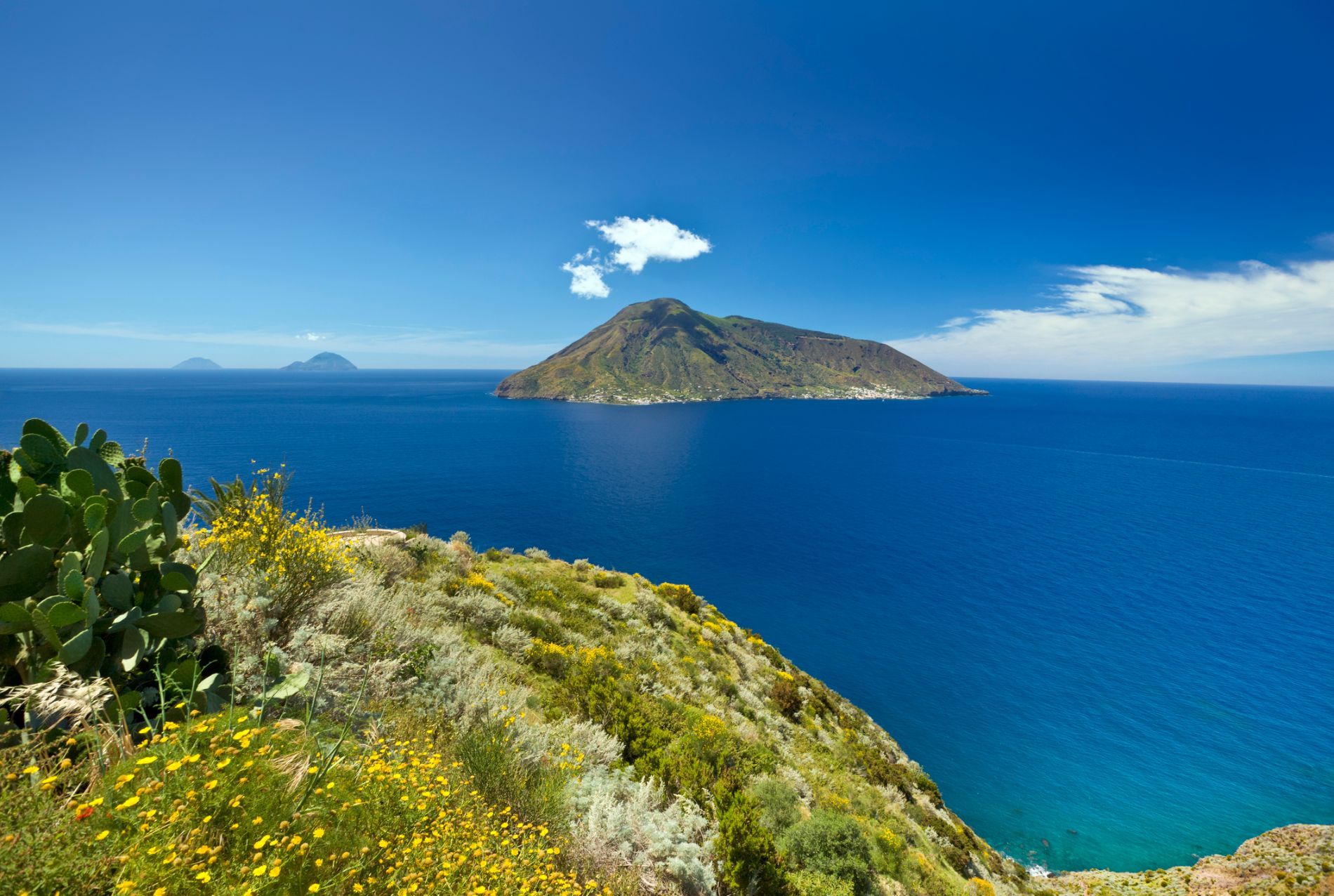 vista delle isole Eolie