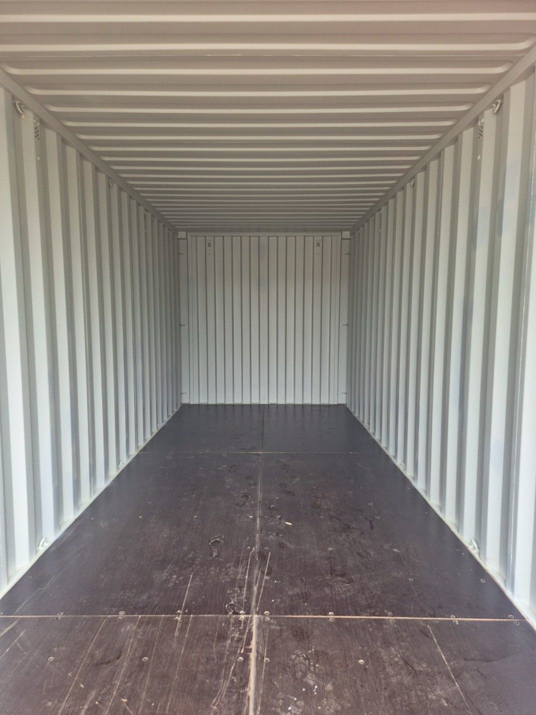 Empty Shipping Container Interior — East Coast Containers Shipping Containers and Transport in Chevallum, QLD
