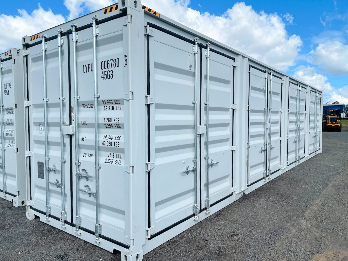 White Shipping Container  — East Coast Containers Shipping Containers and Transport in Chevallum, QLD