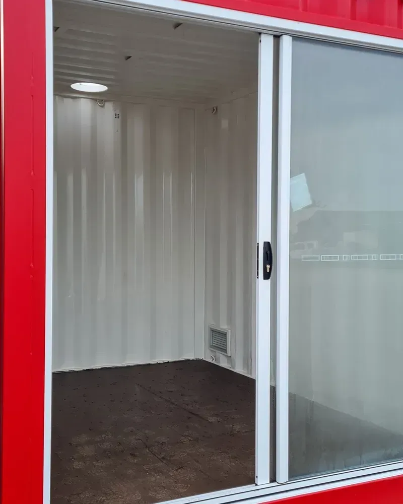 Red Shipping Container Interior — East Coast Containers Shipping Containers and Transport in Gold Coast, QLD