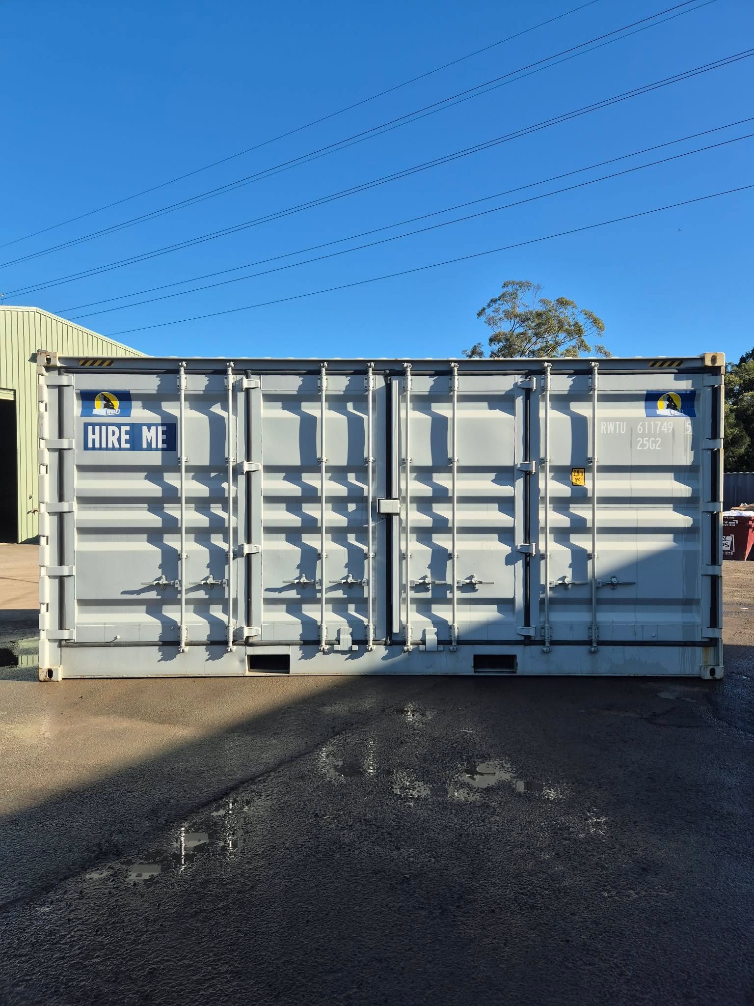 20ft A-Grade High-Cube Side-Opening Shipping Container