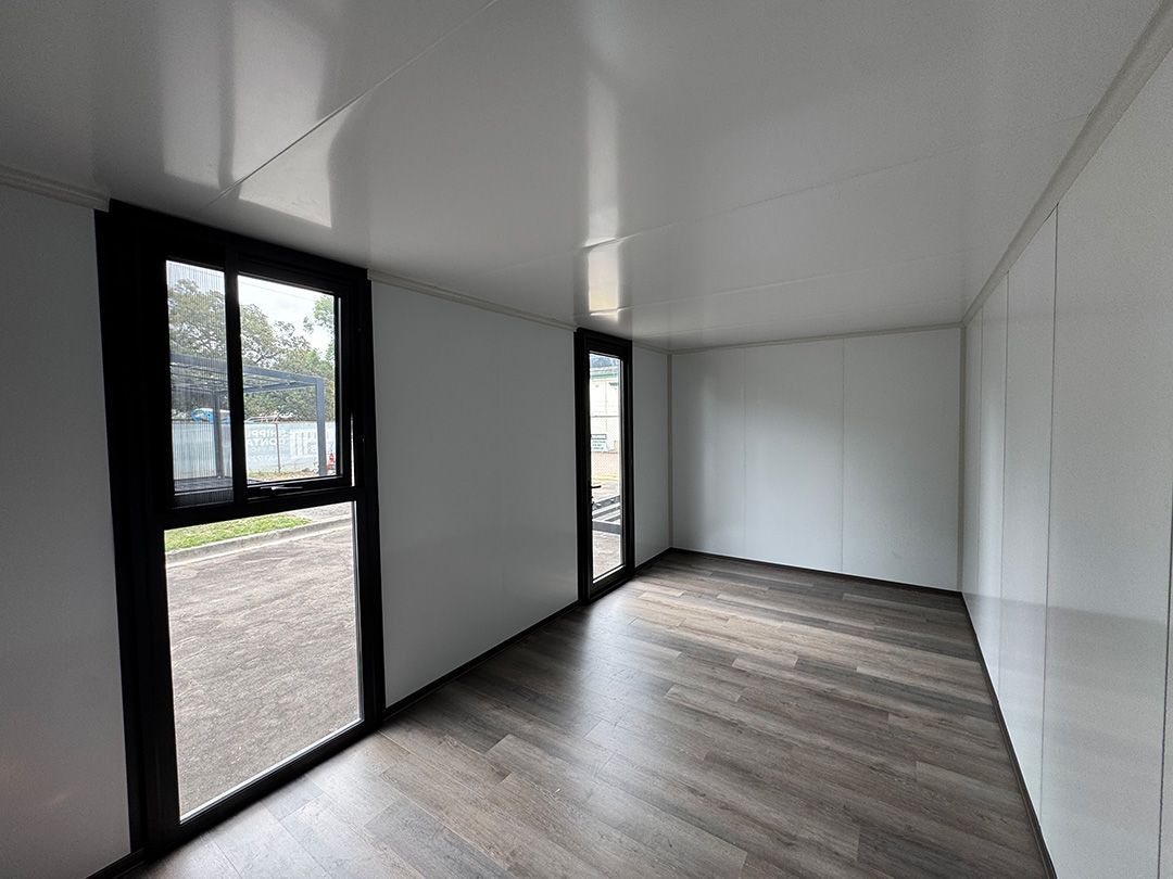 Empty White Room — East Coast Containers Shipping Containers and Transport in Chevallum, QLD