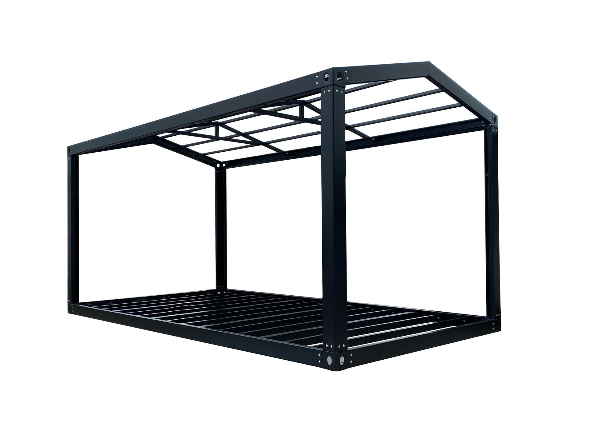 Black Metal Bunk Bed Frame — East Coast Containers Shipping Containers and Transport in Chevallum, QLD