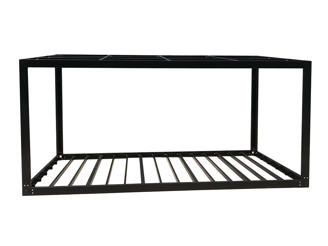 Black Metal Rectangular Shelf Frame — East Coast Containers Shipping Containers and Transport in Chevallum, QLD