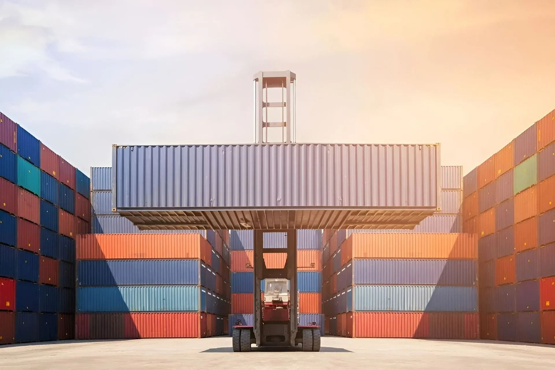Forklift Lifting — East Coast Containers Shipping Containers and Transport in Chevallum, QLD Forklift Lifting — East Coast Containers Shipping Containers and Transport in Chevallum, QLD