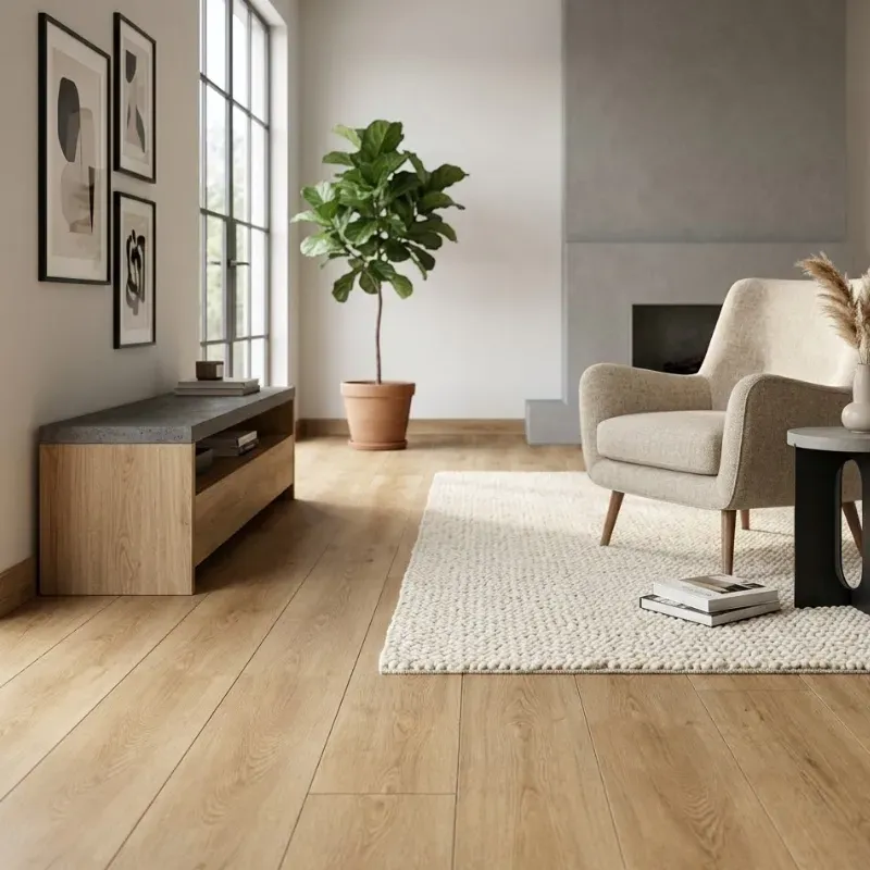PISO VINILICO SPC ROSTOCK 6MM ROBLE PAMPEANO