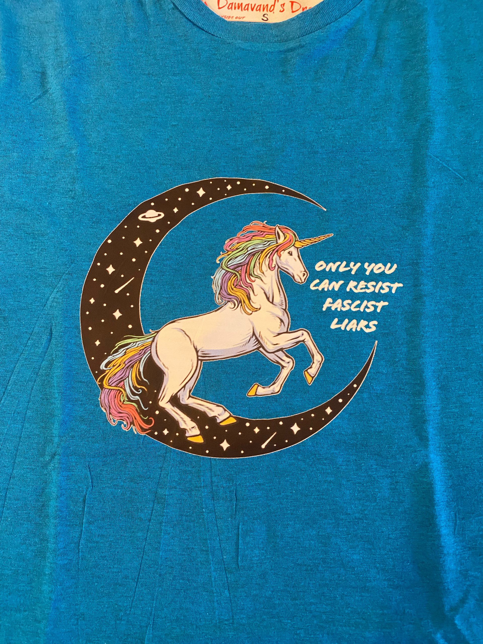 Unisex Fascist Liars Unicorn T-shirt