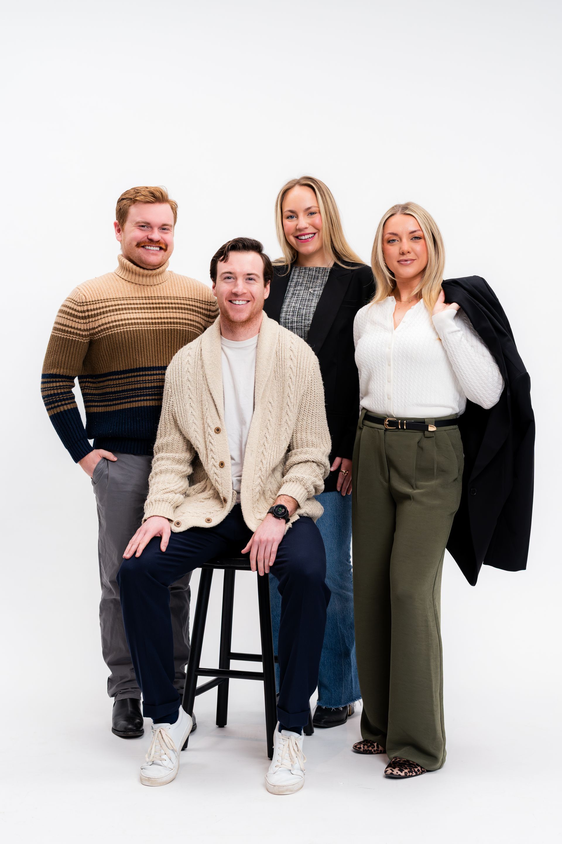Small team headshots &ndash; technology startup