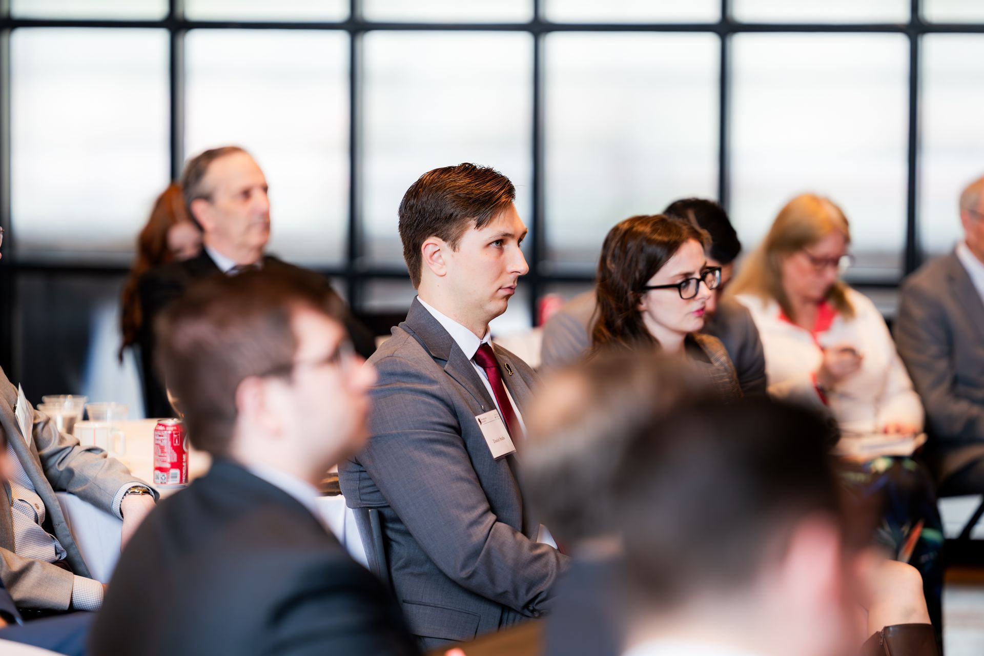 Conference audience &ndash; annual corporate event