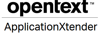 opentext application xtender logo