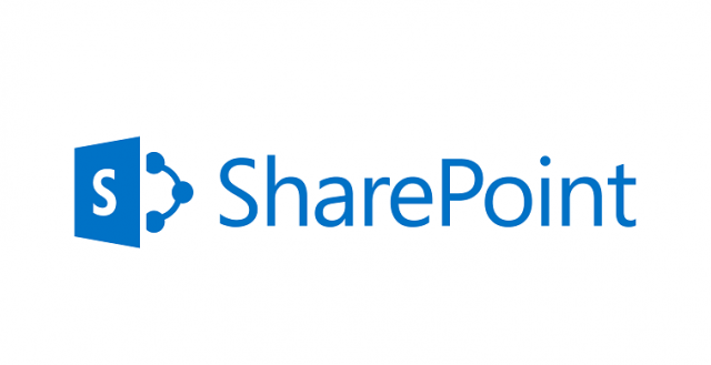 The microsoft sharepoint logo