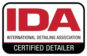 IDA Certified Detailer logo: Red