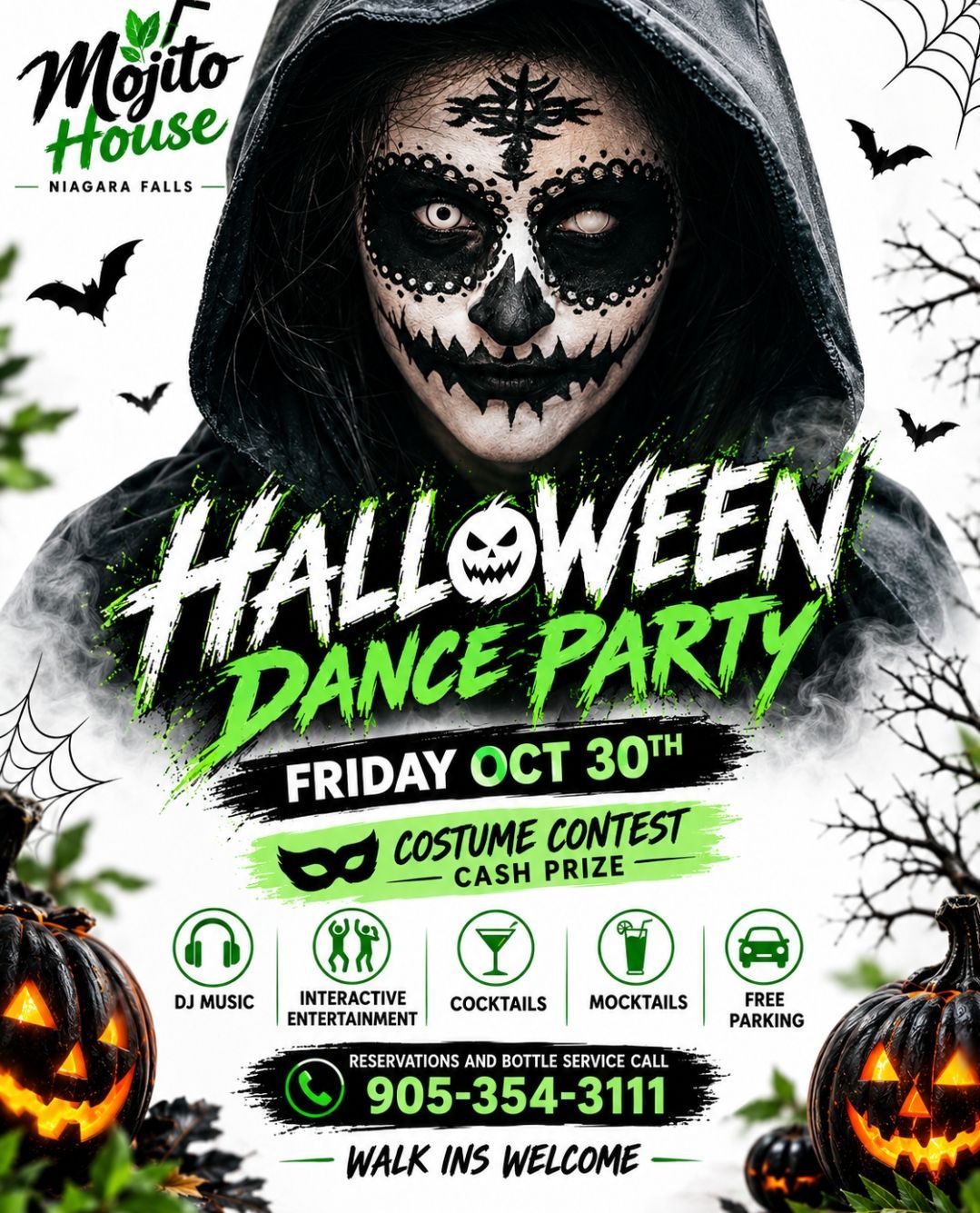 Halloween Costume Contest, Halloween Party Niagara Falls, Mojito House