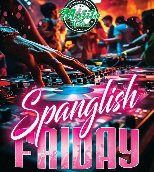 Spanglish Dance Party, DJ Music, Niagara Falls, Mojito House