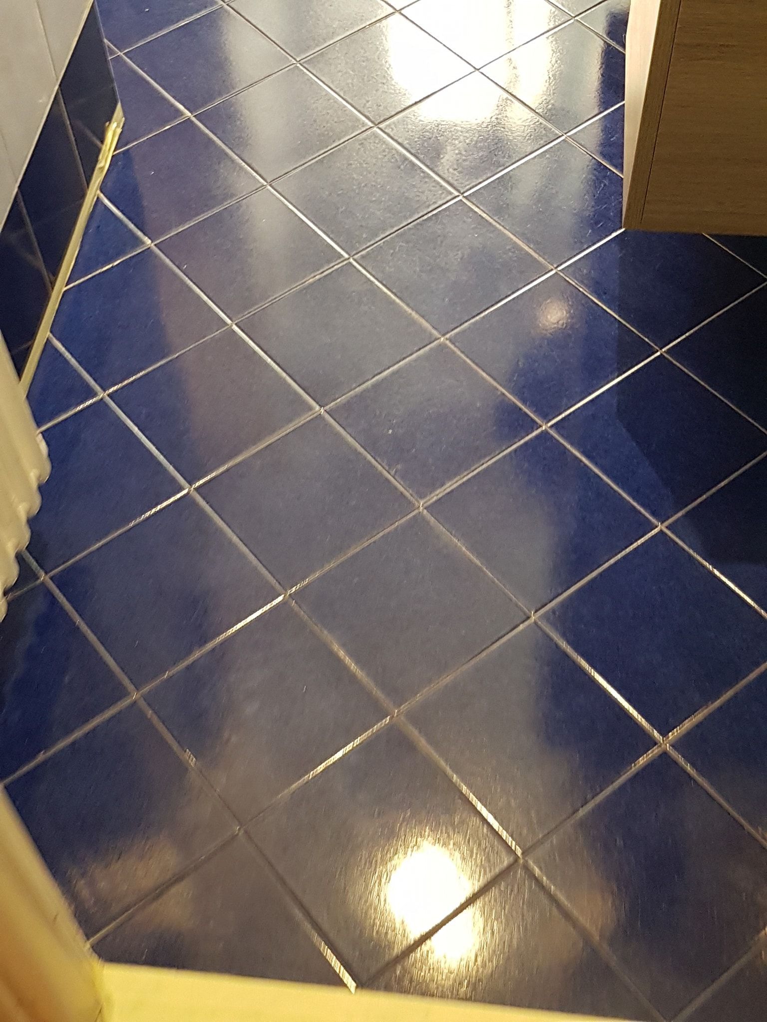 bagno prima della resina