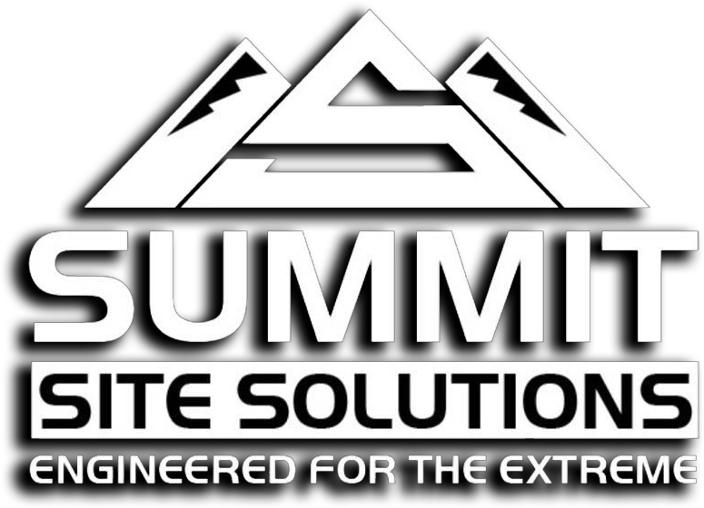 Summit Site Solutions logo with mountain graphic and tagline &ldquo;Engineered for the Extreme&rdquo;