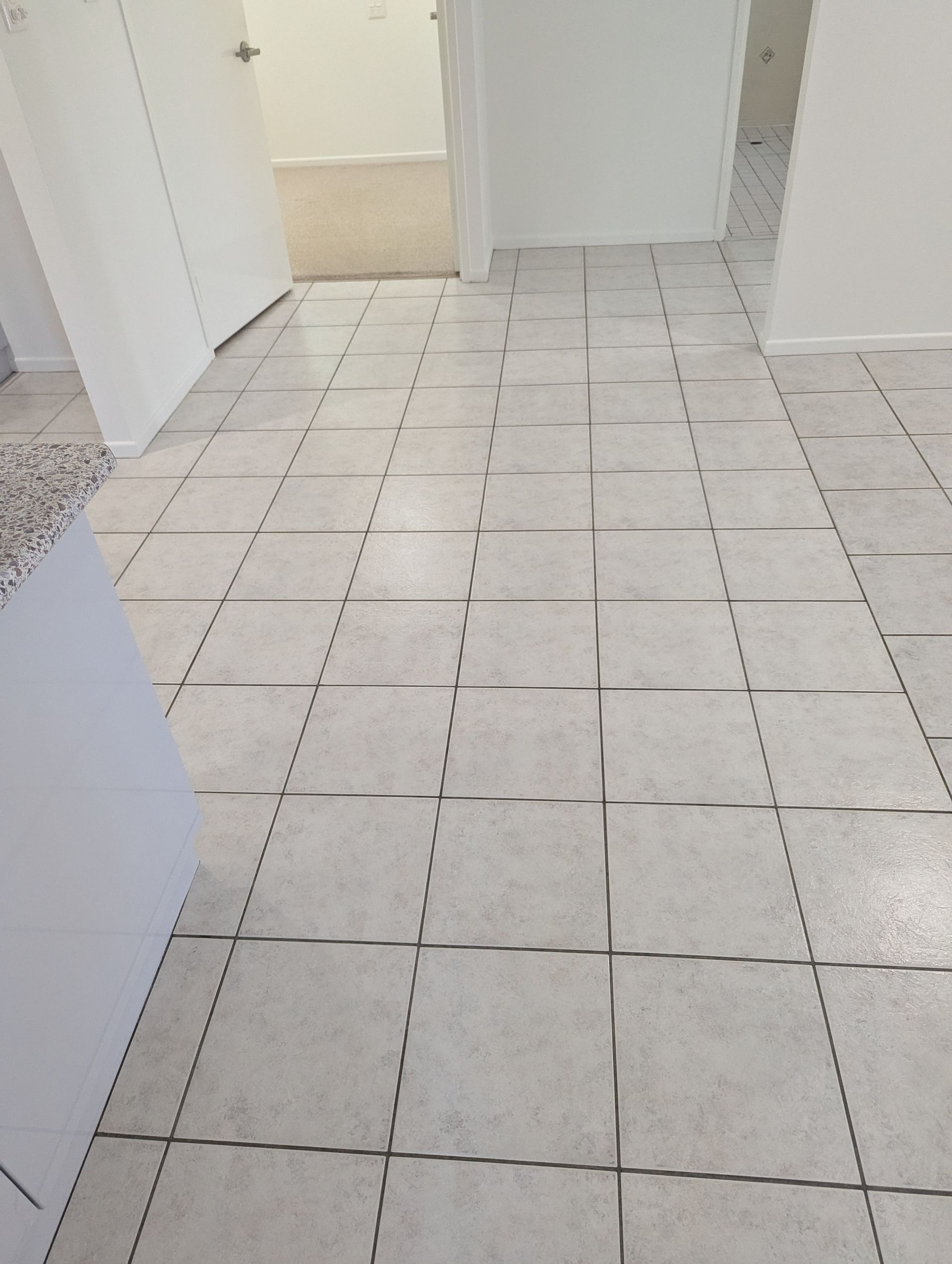 A Person is Using a Machine to Clean the Floor — Total Pest and Carpet Cleaning in Yeppoon, QLD
