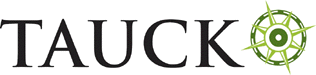 Tauck logo with a compass rose graphic.