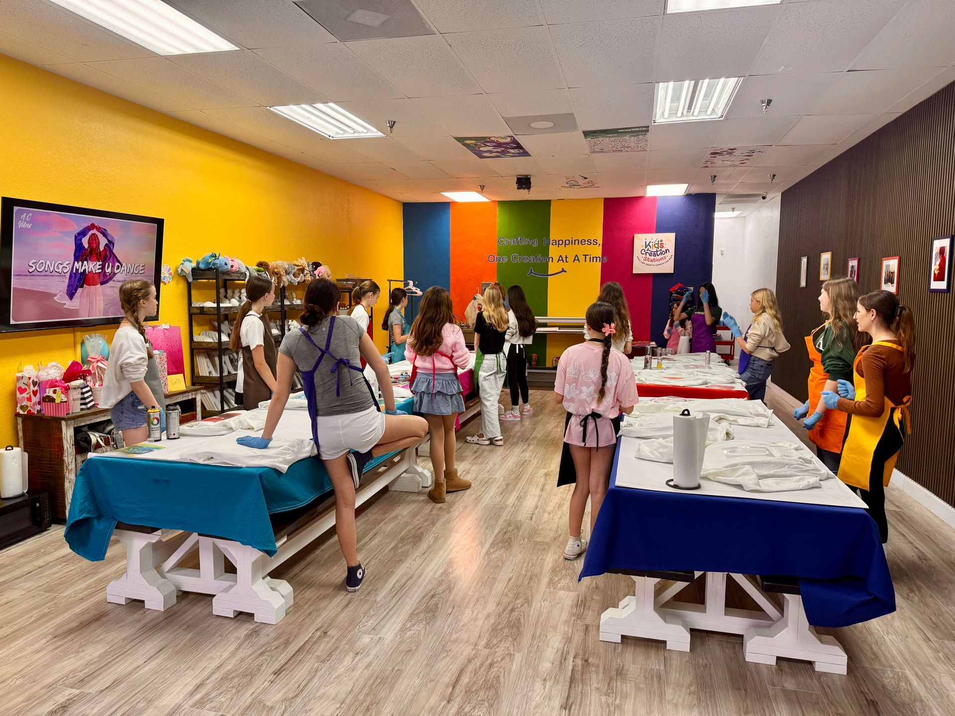 Interactive art sessions