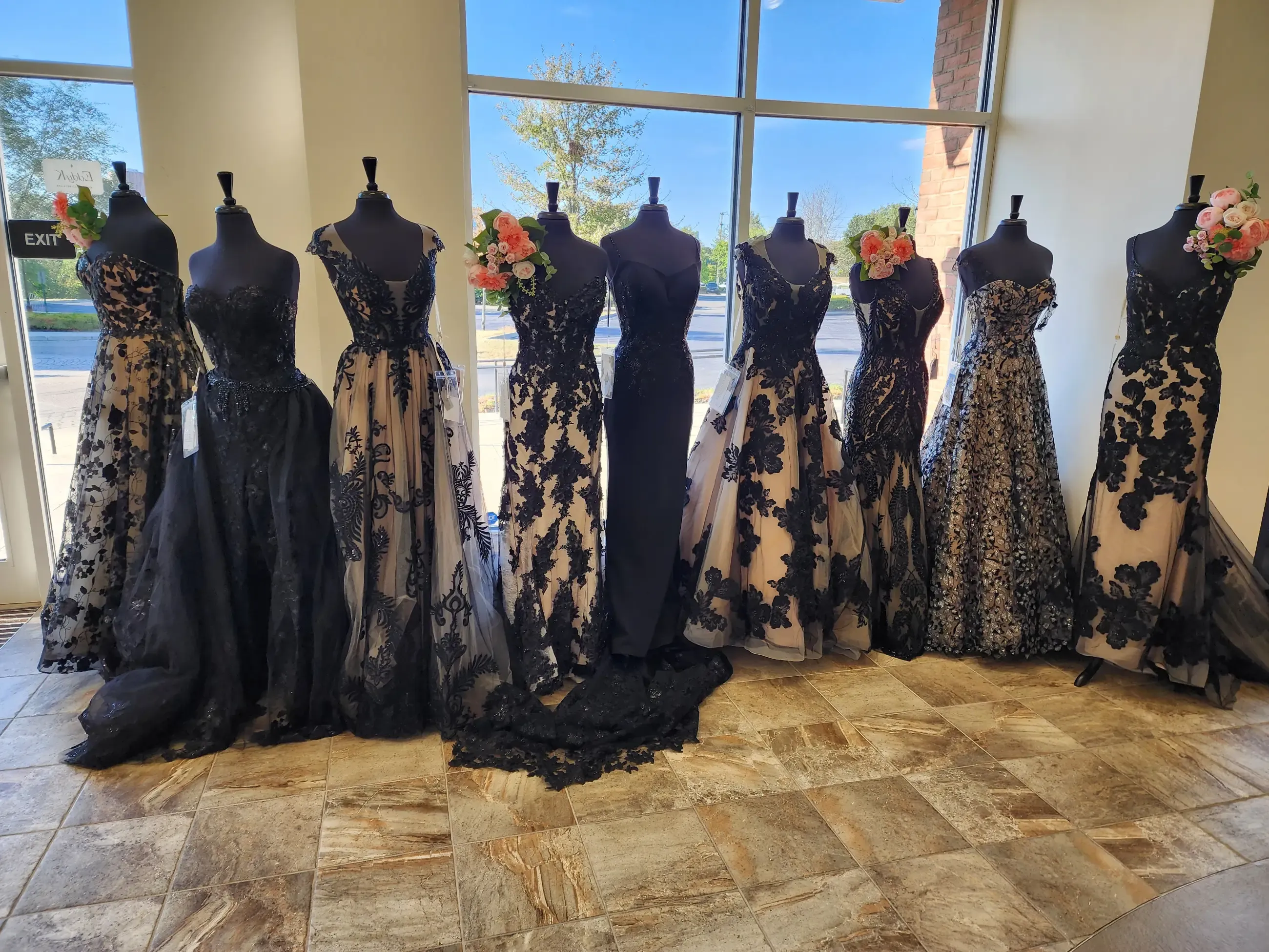 black wedding dress boutique Black Wedding Dress