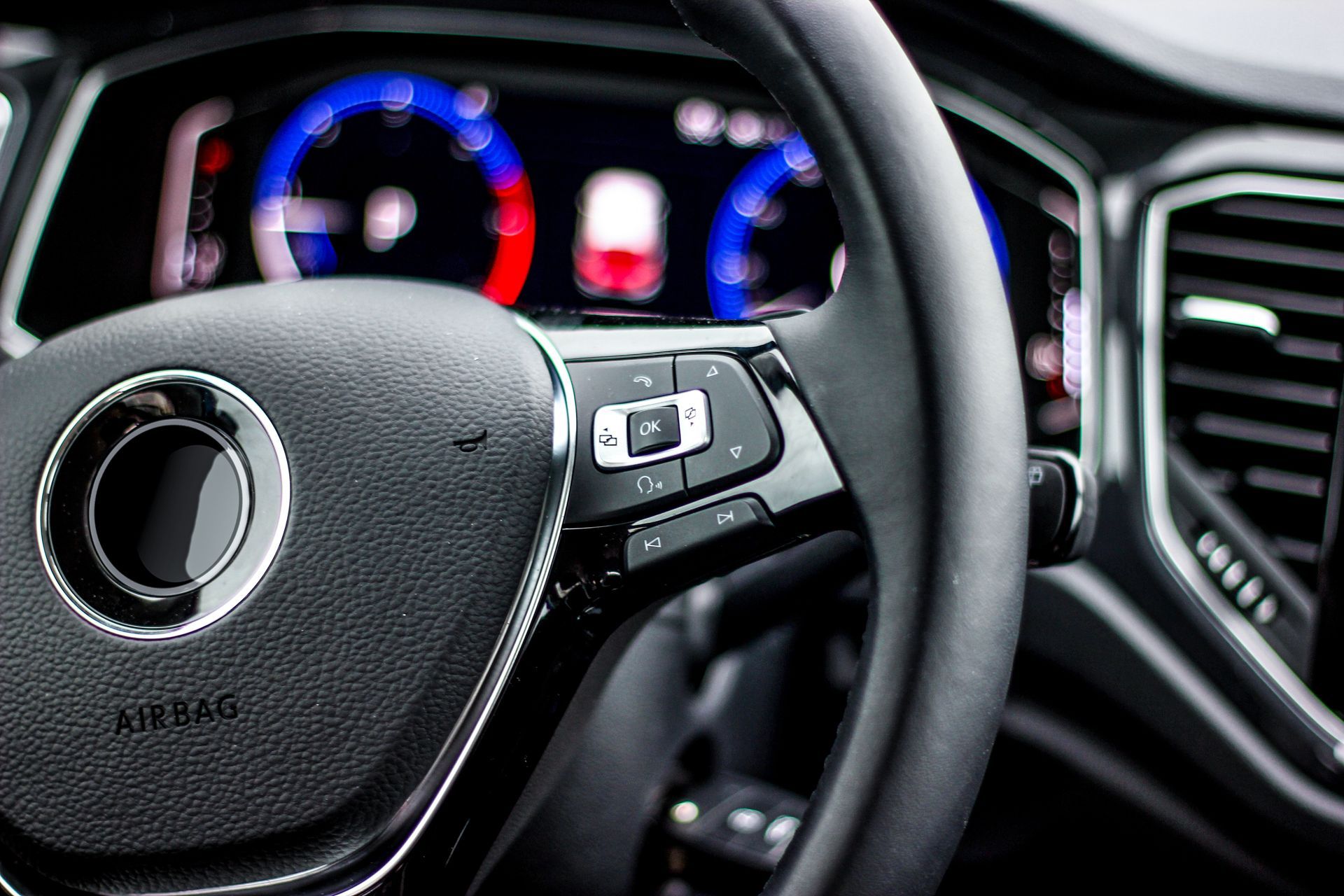 Interior car detailing service.