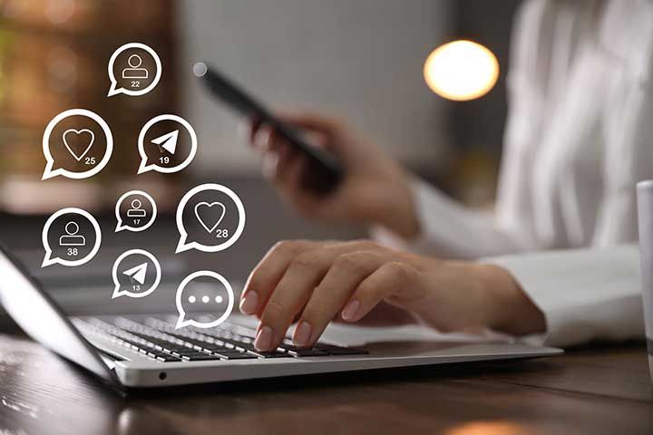 Social media advertising