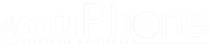 youphone logo bianco