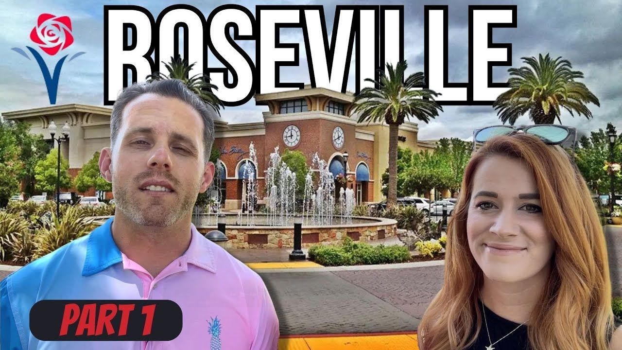 Roseville city sign with two presenters in front and a “Part 1” label