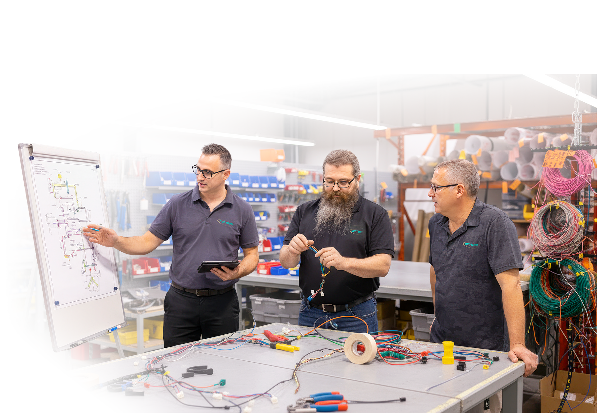 Ovotech Harnais électrique carrières