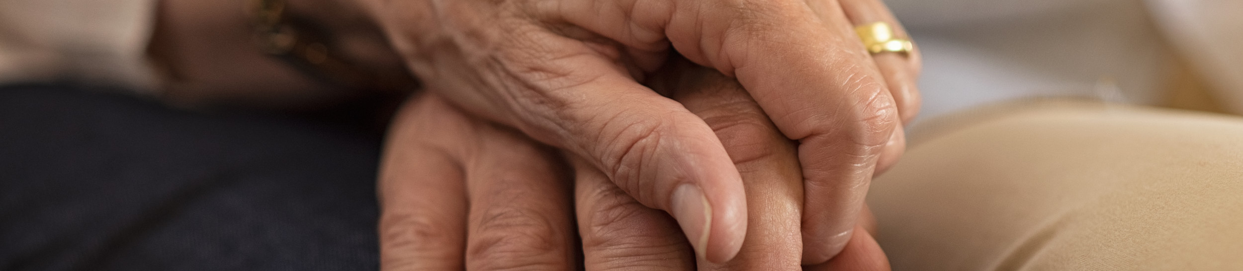elderly hands