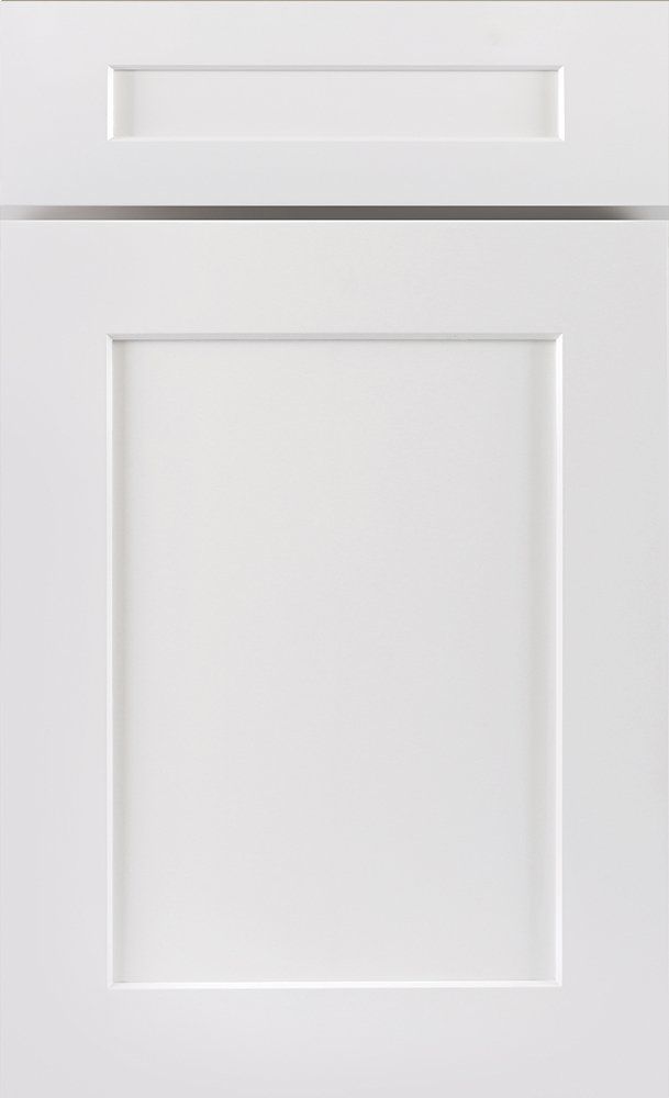 Cabinets: White